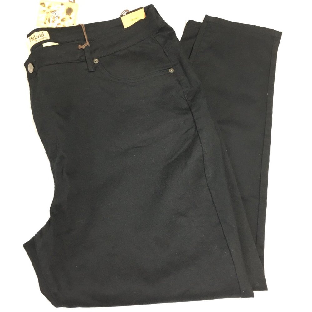 Hybrid & Co. Super Stretch Skinny Blk Jeans Sz 24 NWT